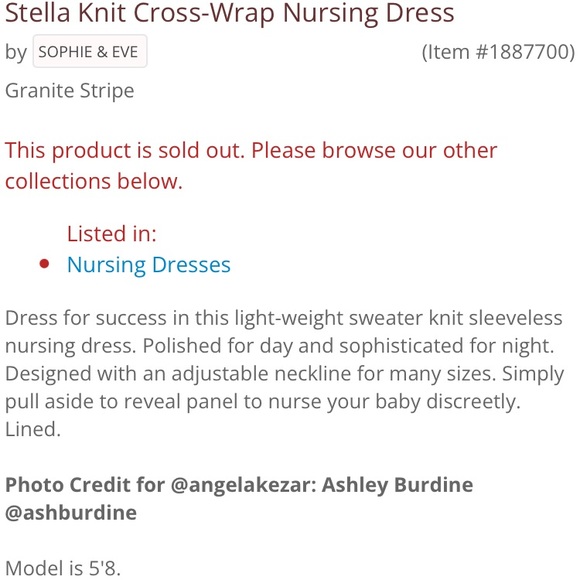 XS like new nursing/breastfeeding/maternity dress - Picture 11 of 11